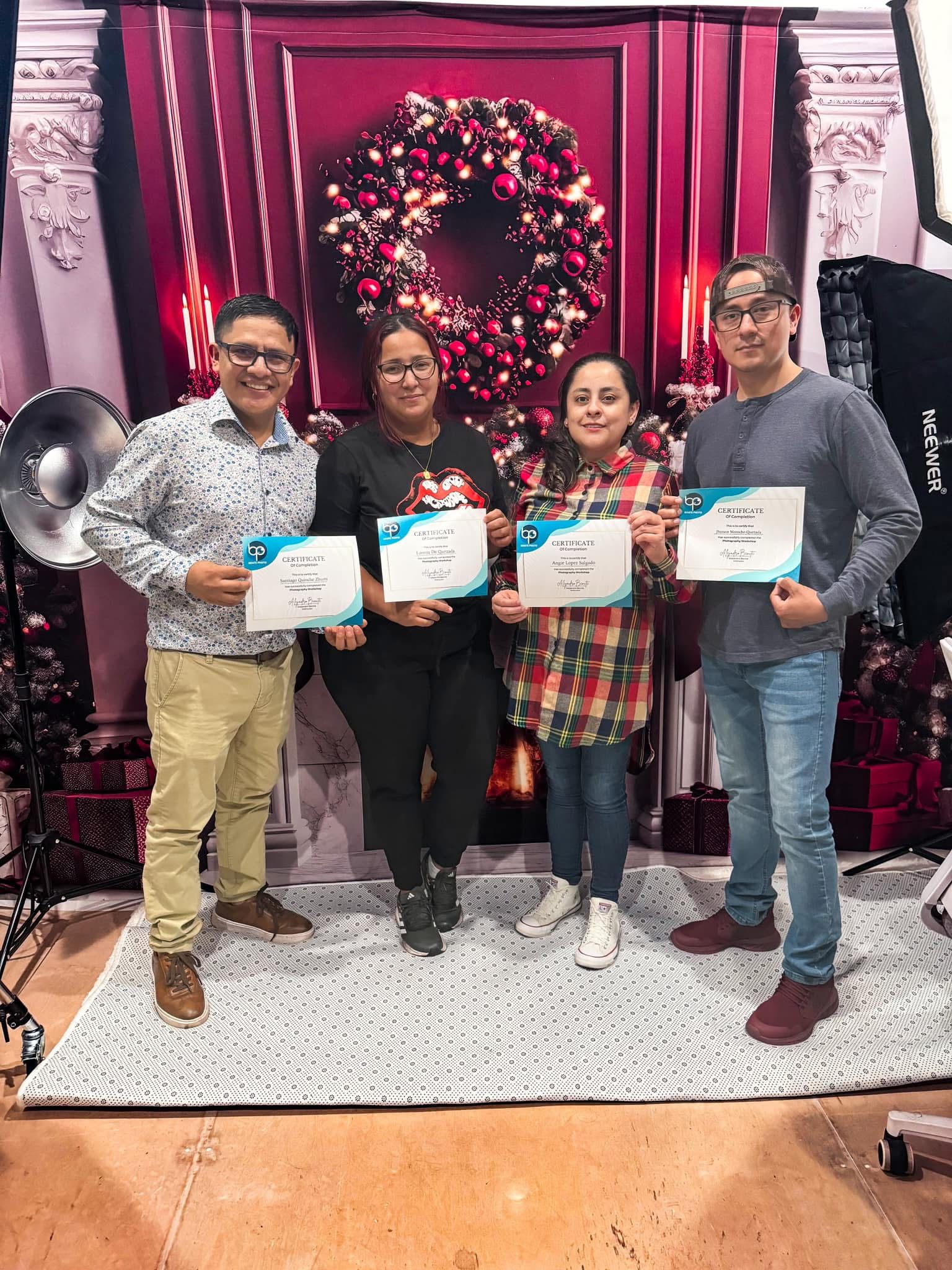 Grupo de estudiantes del curso 2
